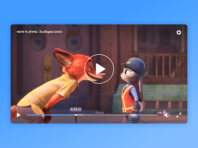 Video Player (1/3) children education elements experiment kids media player student ui video