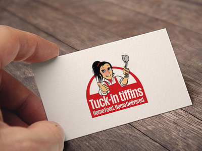 Tuck In Tiffins branding logo