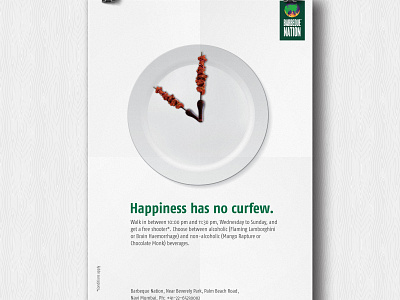 Barbeque Nation - Late comers ads design branding