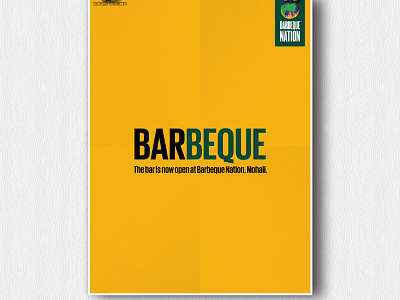 Barbeque Nation - Now Open ads design branding