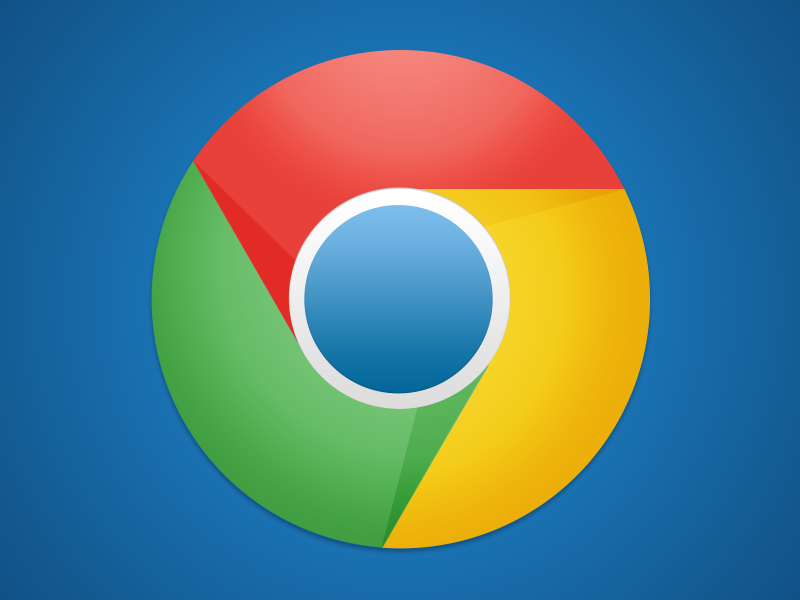 green google chrome logo