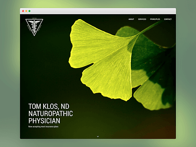 Tom Klos, ND Naturopathic Physician mindfulness naturopath webdesign wordpress