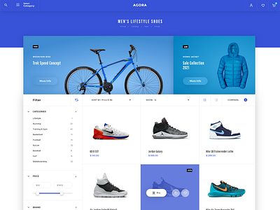 E-COMMERCE WEBSITE LANDING PAGE