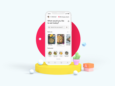 Food Ordering IOS/Android App