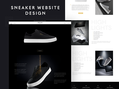 "Giovvani" - Sneakers Website Concept