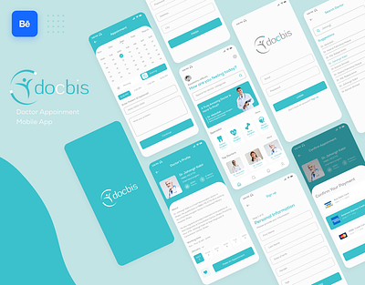 DocBis - Doctor Appointment iOS App appointment doctor app hospital ios app medical mobile app ui uiux