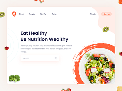 foodie branding colorful food foodie foodweb illustrator logos ui uiux uiuxdesign vector web app webpage