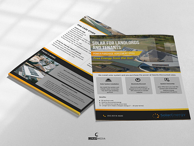 Flyer design for Solar Energy