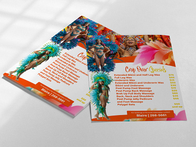 Crop Over Flyer design flyer design