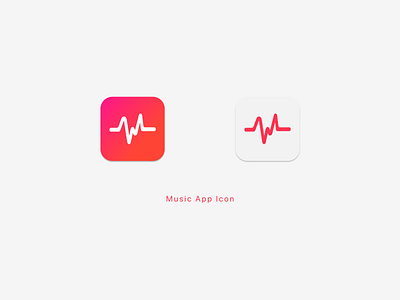 Music App Icon app icon dailyui logo ui ui design ux