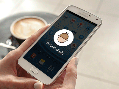 App design app aroundish art director design dima food icons kogan mobile ui ux web design