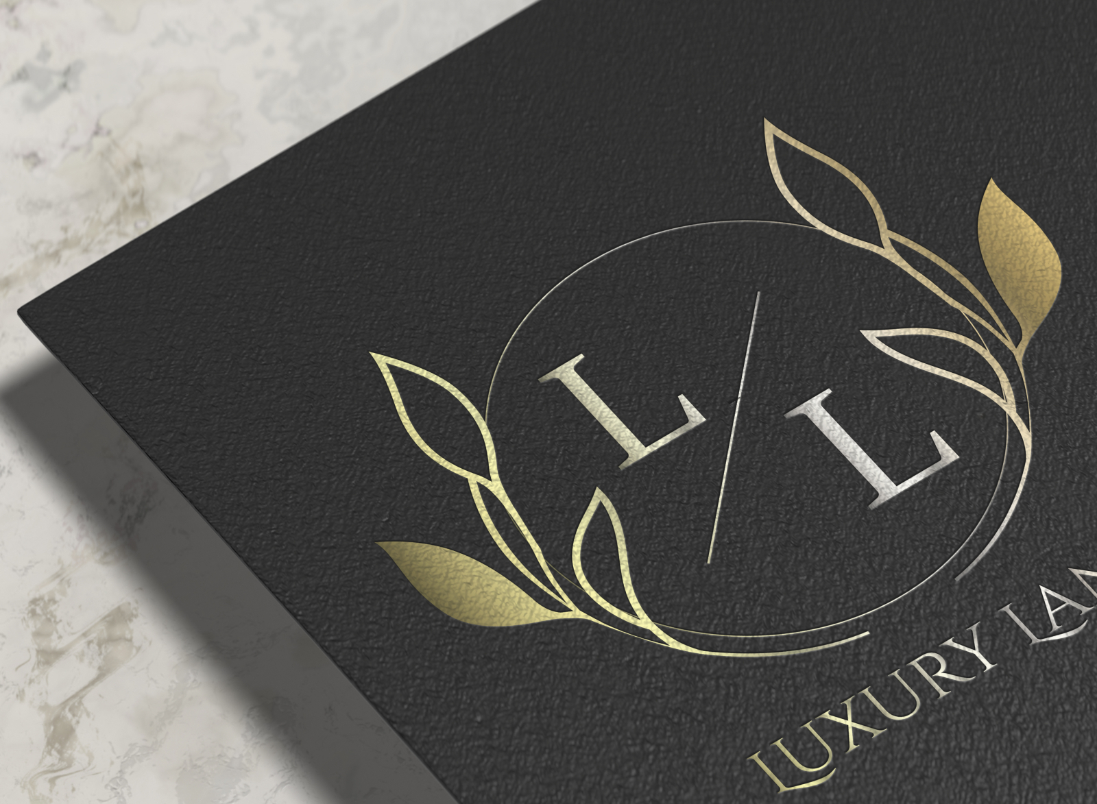 luxury lane logo by Pinkesh Patel on Dribbble