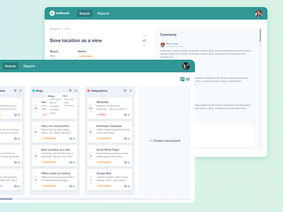 Product Management - Dashboard and Details