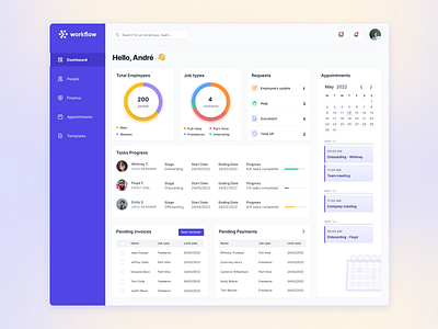 Employee Admin Template