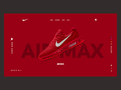 Nike - AIR MAX Webui