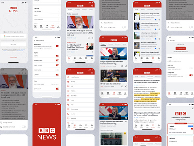 BBC News APP - UI Redesign