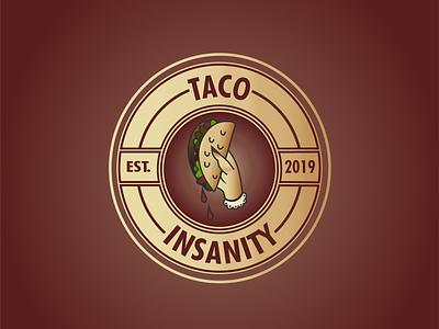 Taco Insanity T-Shirt Brand Concept