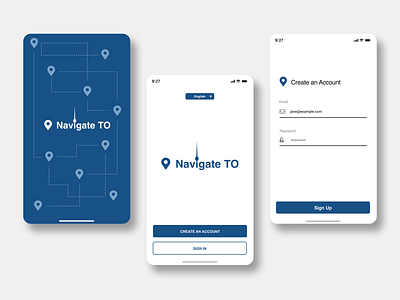 City Tourism App Sign Up Screens app design tourism tourism app travel travel app ui ux