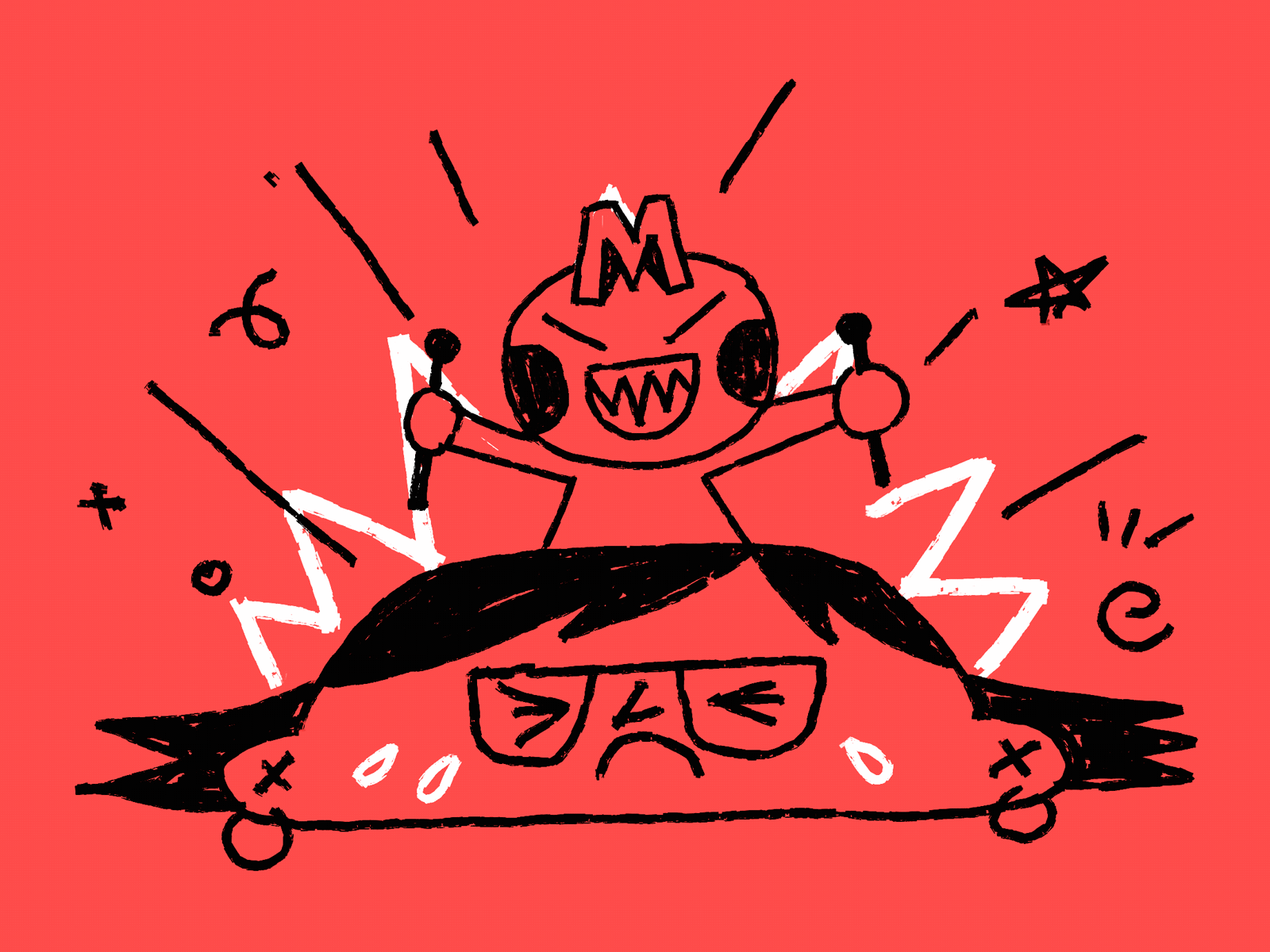 Mister Migraine by Lilla Bardenova on Dribbble