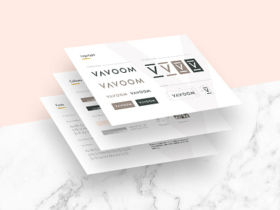 Vavoom brand guide brand guidelines brand style guide branding guidelines