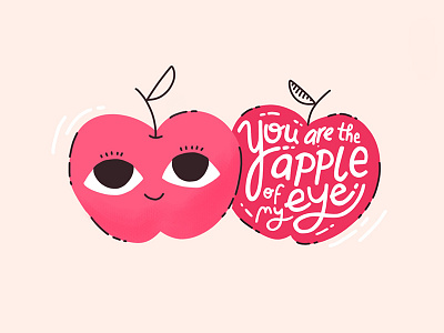 Apple Of My Eye Designs Themes Templates And Downloadable Graphic Elements On Dribbble