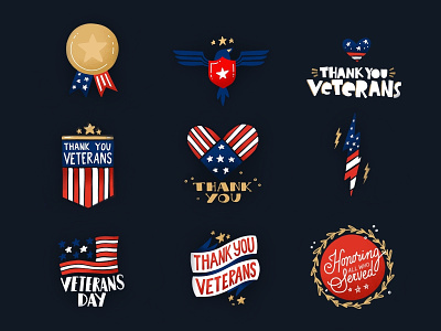 Veterans Day Snapchat Stickers