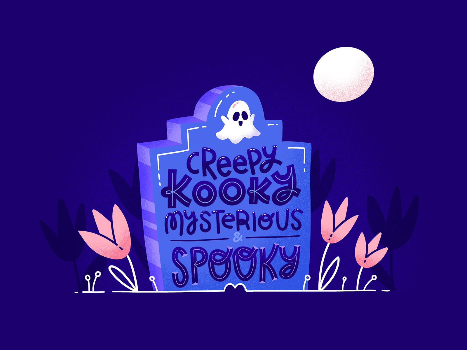 Creepy kooky mysterious spooky by Lilla Bardenova on Dribbble