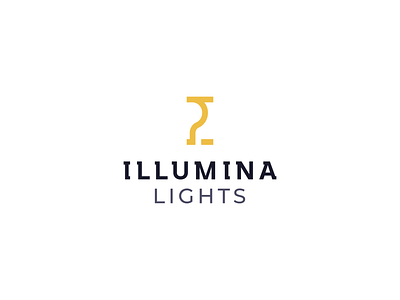 Illumina Lights lamp logo monogram