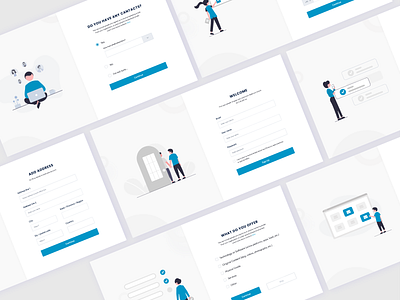 Dashboard: Login & Sign Up 2d 3d adobe aftereffects adobe illustrator animation branding cartoon character dashboard design graphic design illustraion illustration logo motion graphics project register signin ui ux