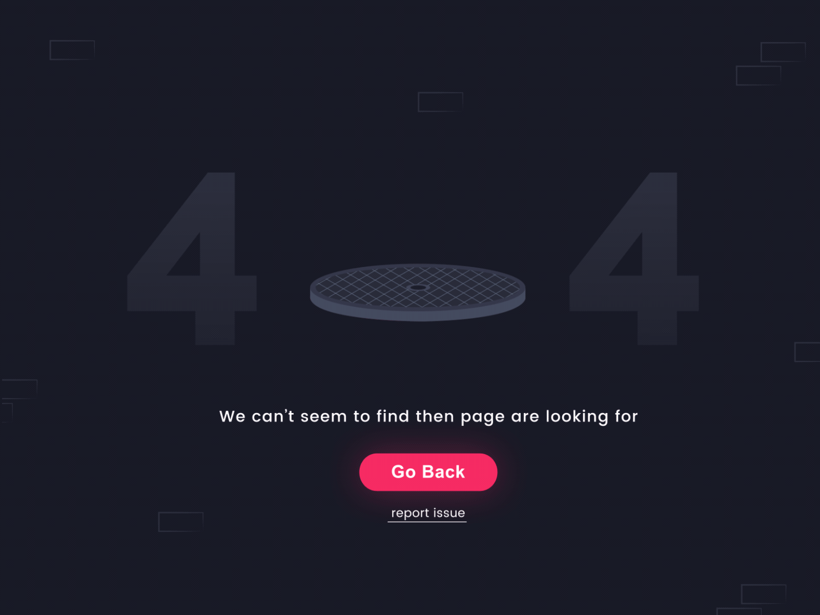 404 - Error Page