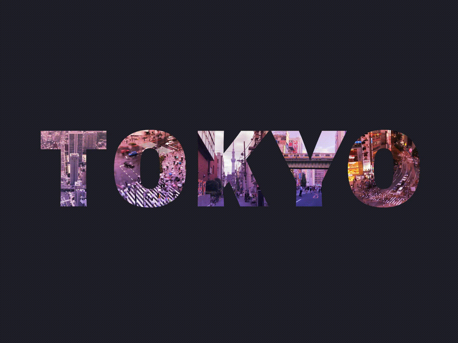 Tokyo after effect after effects aftereffects animated animated gif animation city japan tokyo travel type typography video