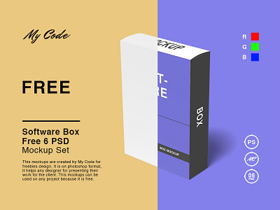 Free Software Mockups 3d box book box box mockup branding business graphicdesign logo mockup mockups new year packaging mockup preview realistic ui