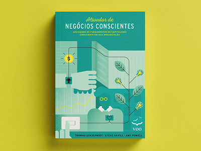 Negócios Conscientes book cover business digital illustration editorial graphic design illustration vector illustration