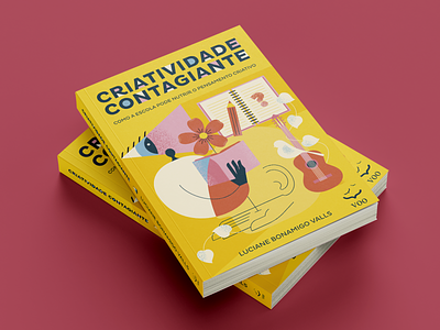 Criatividade Cativante book cover digital art digital illustration editorial graphic design illustration vector illustration