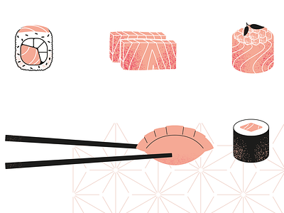 Japanese food artwork digital art digital illustration illustration vector art