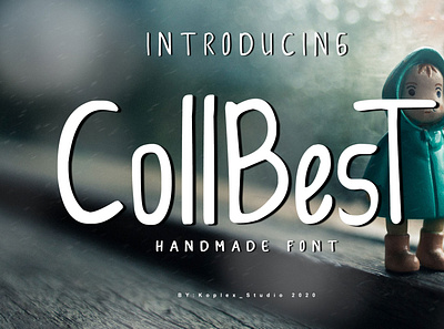 CollBesT Font 3d animation branding cute fonts elegant fonts font design font family fonts graphic design logo