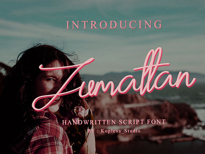 Zumattan Handwritten Script Font