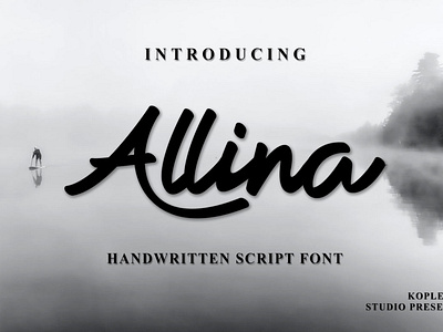 Allina – Signature Bold Script