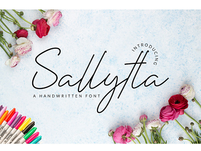 Sallytta cute display elegant elegant font elegant fonts fashion font family fonts funny handlettering handmade handwriting handwritten luxury playfull script script font typeface