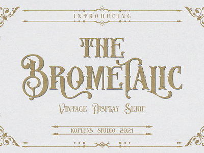 Brometalic Font