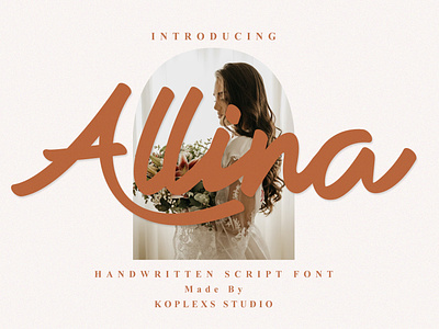 Allina - Signature Bold Script beautiful