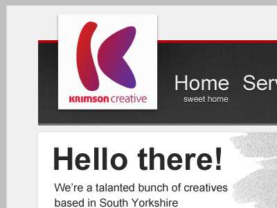 New Krimson site preview creative design krimson website