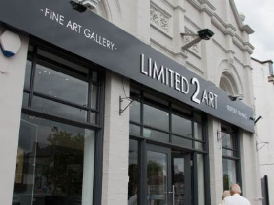 Gallery Front Signage