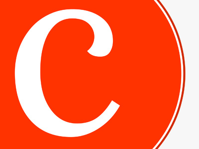 Orange C c identity logo orange