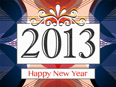 Happy 2013! 2013 new year
