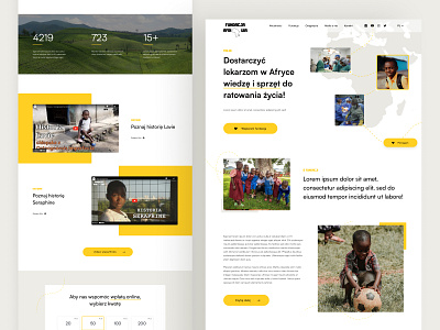 Afriquia Landing Page