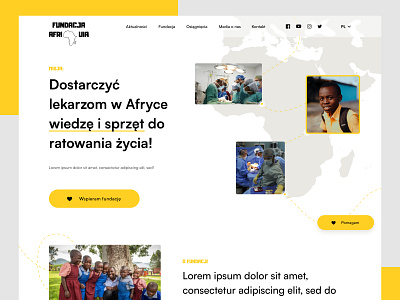 Afriquia  Landing Page