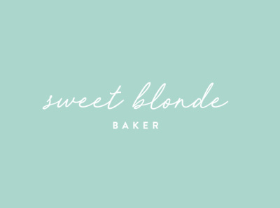 Sweet Blonde Baker baker logo