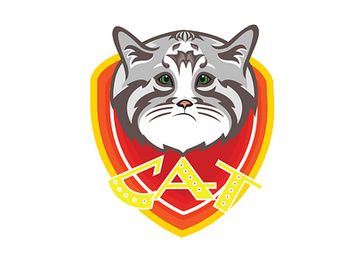 kitty mascot logo mascotlogo