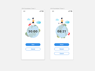 Daily UI 014_Countdown Timer